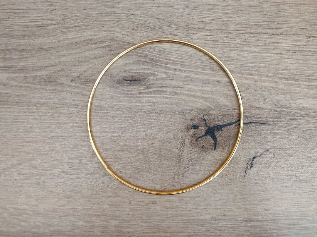 Cercle en métal 15 cm loisirs créatif macramé