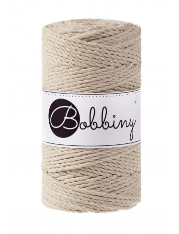 Bobbiny Corde Torsadé 3 mm | Fil Macramé