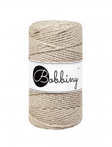 Bobbiny Corde Torsadé 3 mm | Fil Macramé