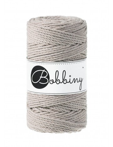Bobbiny Corde Torsadé 3 mm | Fil Macramé