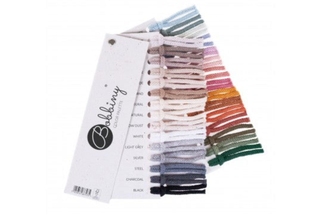 nuancier bobbiny macramé diy couleurs