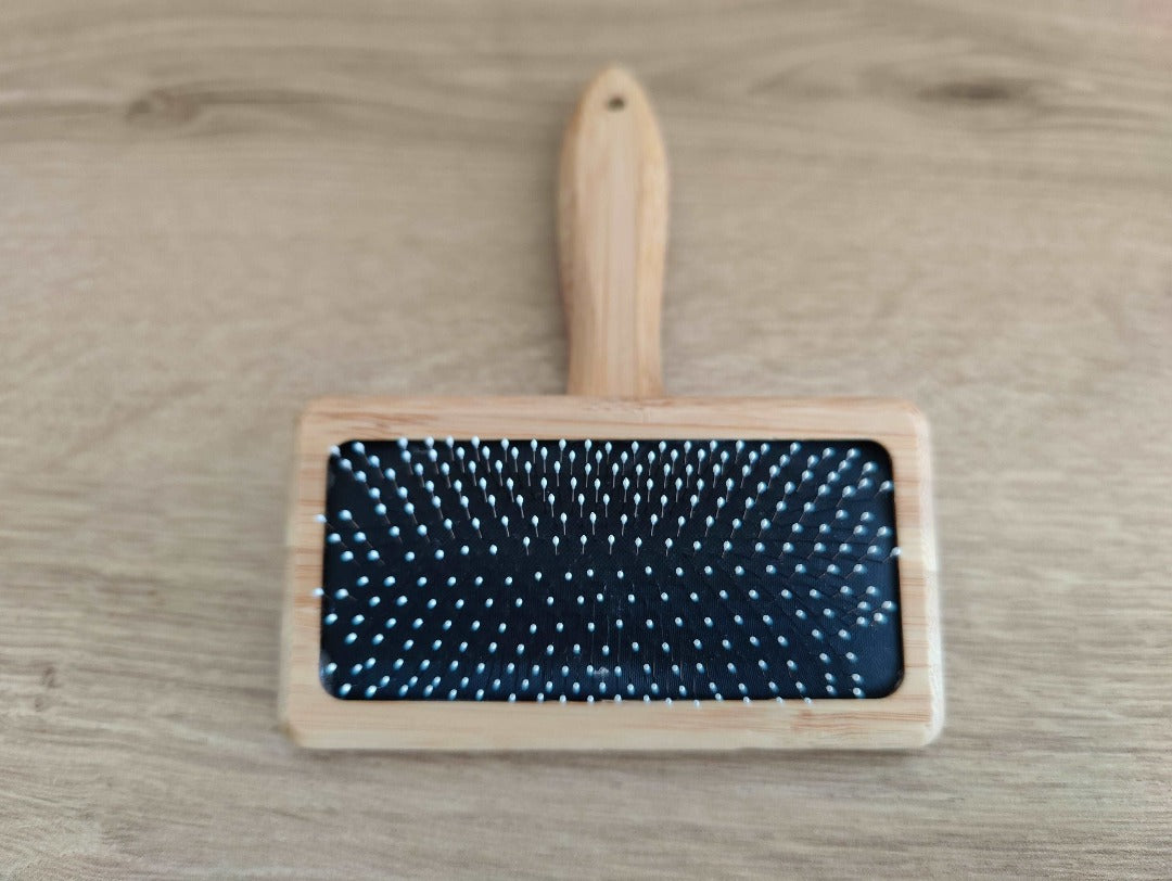 Meacrea mercerie Brosse pour macramé en bambou mour loisirs créatifs