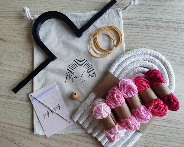 recharges de kit diy macramé boheme - debutant - meacrea.com