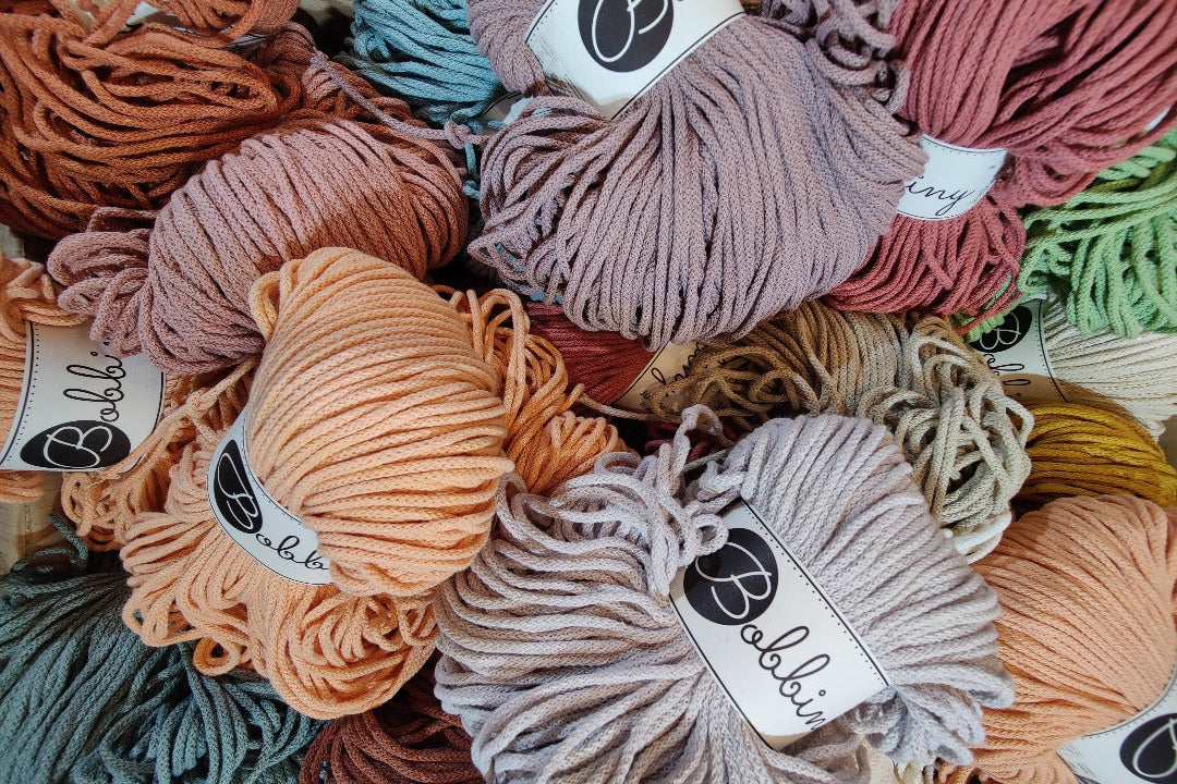 fils bobbiny | meacrea [ corde macramé | crochet | diy