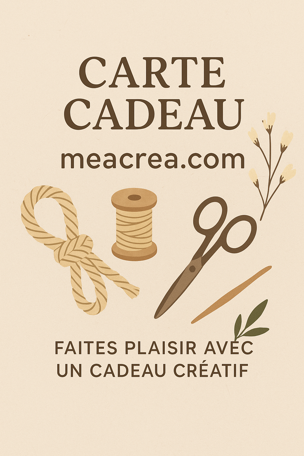 Carte cadeau MeaCrea