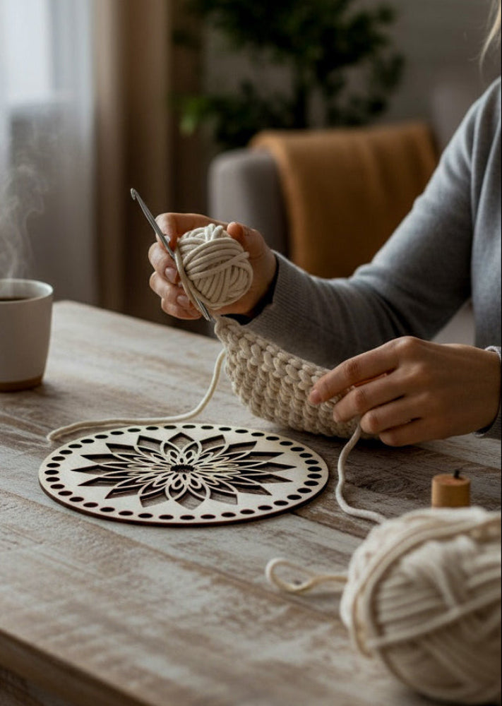 fond de panier pour crochet meacrea`