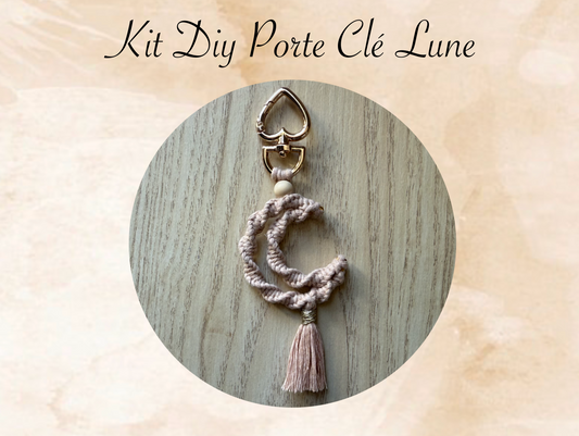 Kit DIY porte clé Lune
