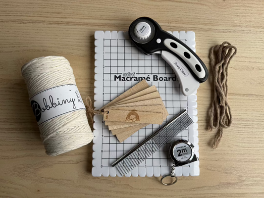 kit de demarrage macramé debutant