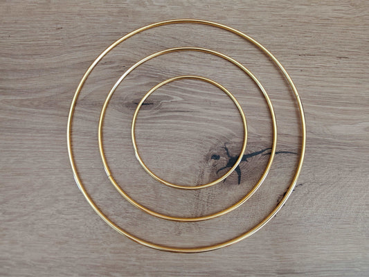 cercle en métal 10 cm loisirs créatif 