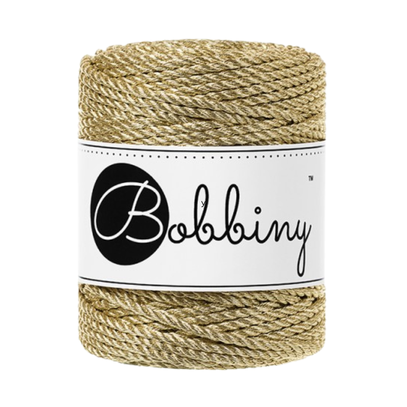 Bobbiny cordes Metallic 3mm