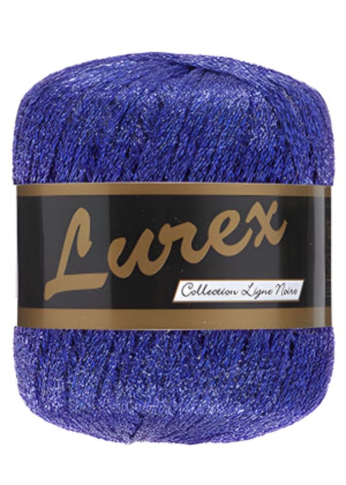 Fil brillant Lammy Yarns 06 bleu roipour sac crochet, vêtements et accessoires DIY
