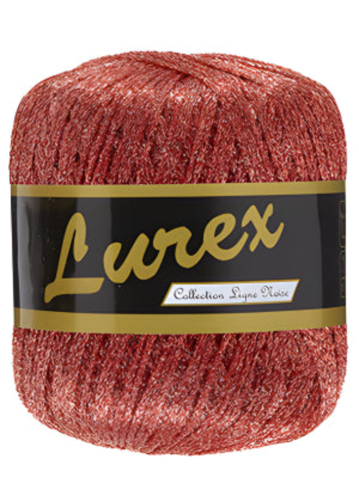 Fil brillant Lammy Yarns lurex 14 pour crochet, décoration et loisirs créatifs