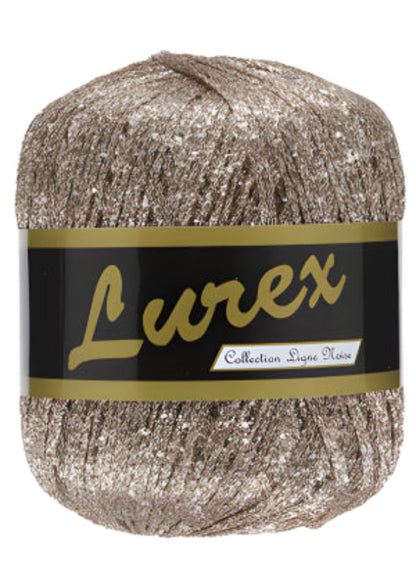 Fil brillant Lammy Yarns 20 champagne à associer avec un fil T-shirt pour un sac au crochet