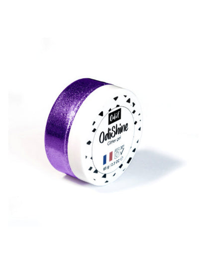 odishine - Gel Pailletté pour loisirs créatif Couleur Amethyste - Odif