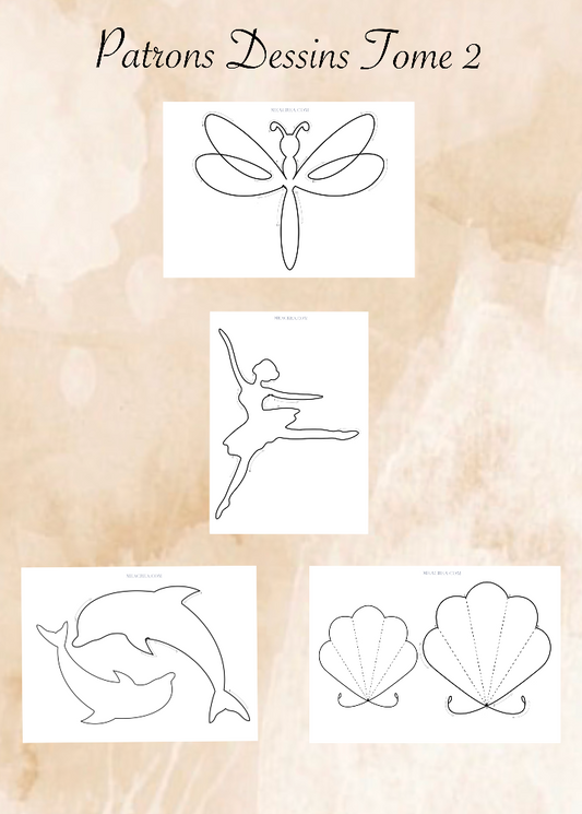 patrons pdf dessins tome 2 pour tricotin, guide imprimable deutant DIY