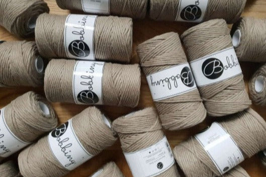 Bobbiny corde macramé 3 mm