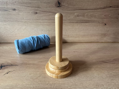 dérouleur de bobinne en bois bambou 3