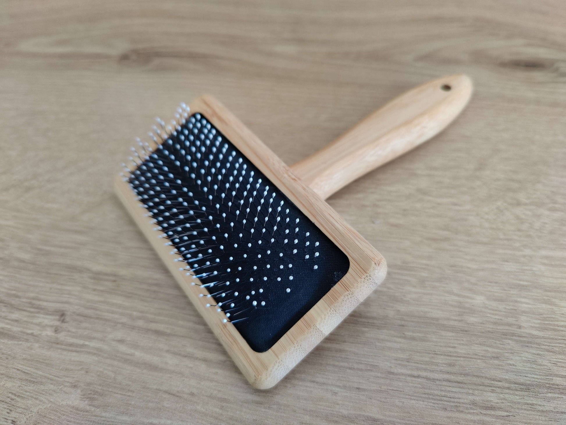 Meacrea mercerie Brosse pour macramé en bambou 10 cm pour plumes franges 