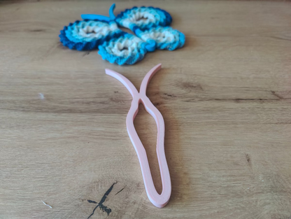 support papillon en 3d