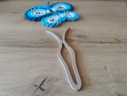 support papillon en 3d