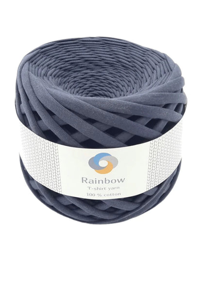 Fil trapilho gris anthracite pour sacs au crochet élégants