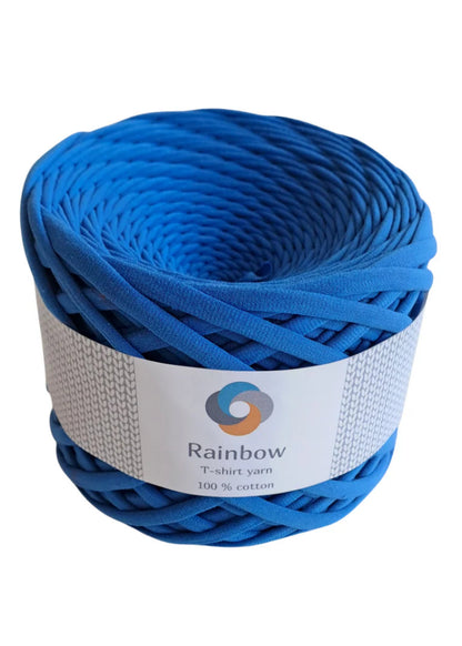 Fil T-shirt Rainbow Yarns bleu pour créations faites main