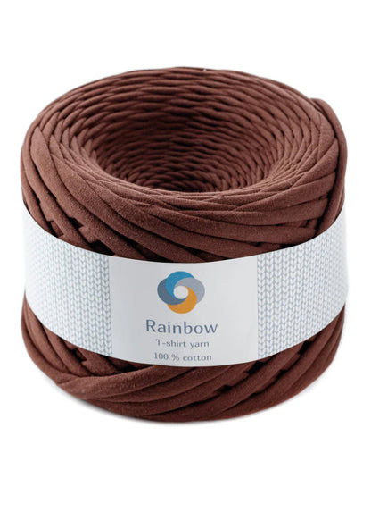 Fil T-shirt marron pour accessoires faits main